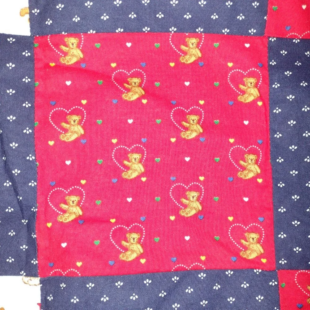 New handmade weighted Baby Blanket with cute Bears